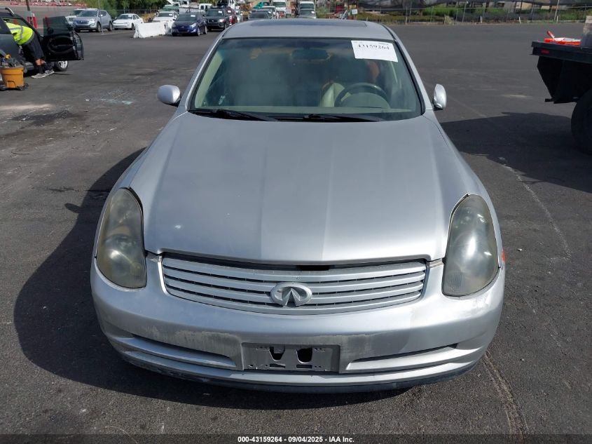 2003 Infiniti G35 Luxury Leather VIN: JNKCV51E83M316540 Lot: 43159264