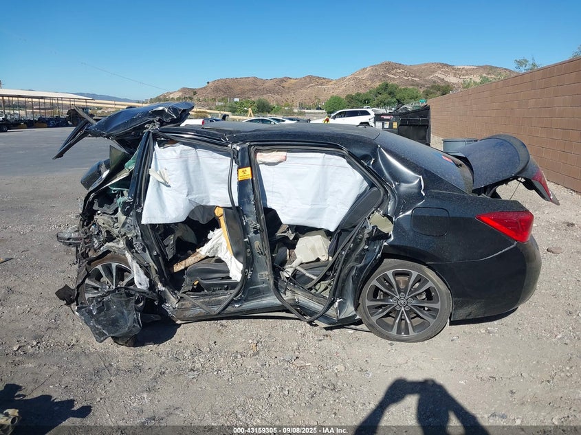 2017 Toyota Corolla Xse VIN: 5YFBURHE0HP590011 Lot: 43159305