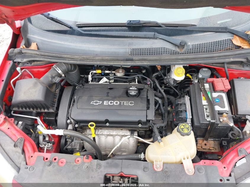 2017 Chevrolet Sonic Lt Auto VIN: 1G1JD5SH1H4141021 Lot: 43159359