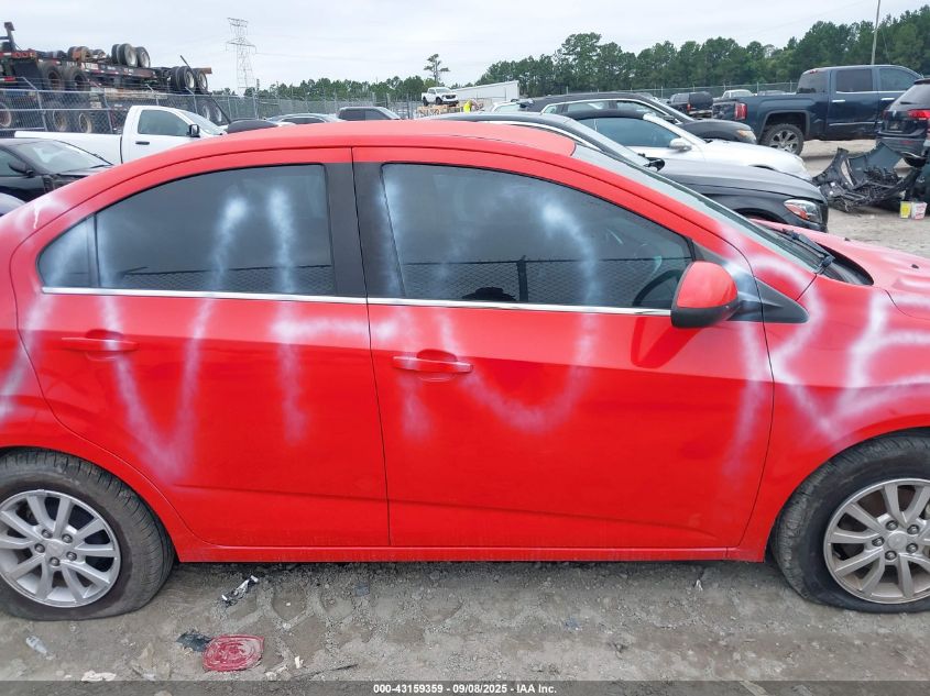 2017 Chevrolet Sonic Lt Auto VIN: 1G1JD5SH1H4141021 Lot: 43159359