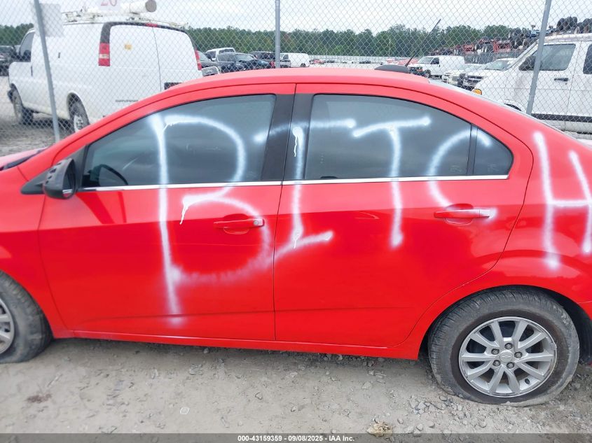 2017 Chevrolet Sonic Lt Auto VIN: 1G1JD5SH1H4141021 Lot: 43159359