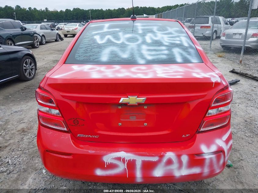 2017 Chevrolet Sonic Lt Auto VIN: 1G1JD5SH1H4141021 Lot: 43159359