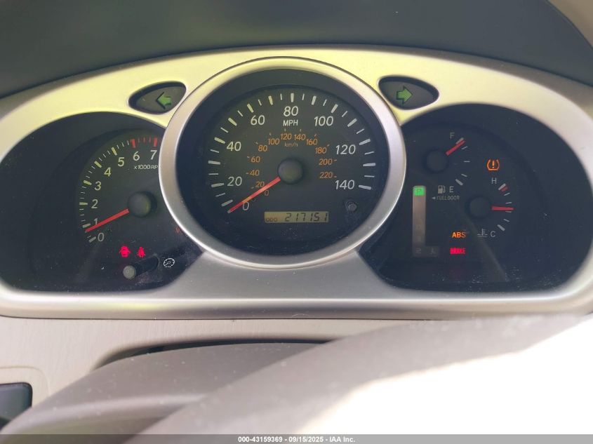 2007 Toyota Highlander V6 VIN: JTEEP21A770206135 Lot: 43159369