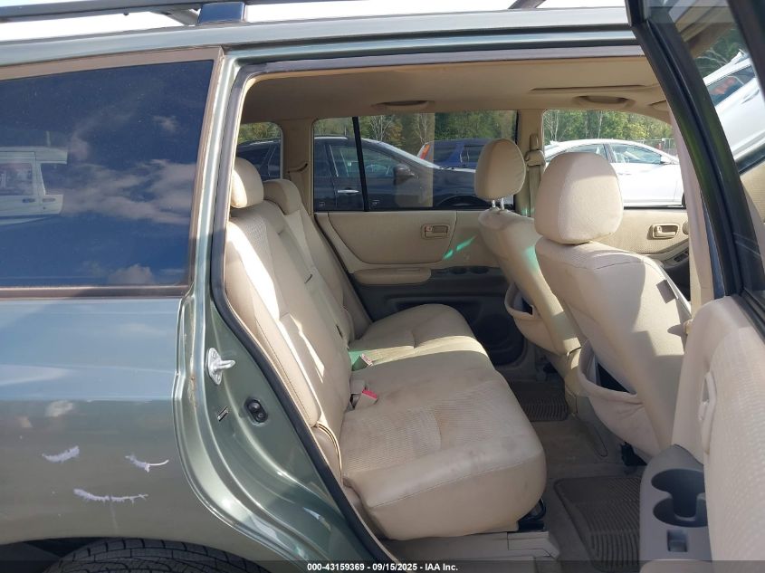 2007 Toyota Highlander V6 VIN: JTEEP21A770206135 Lot: 43159369