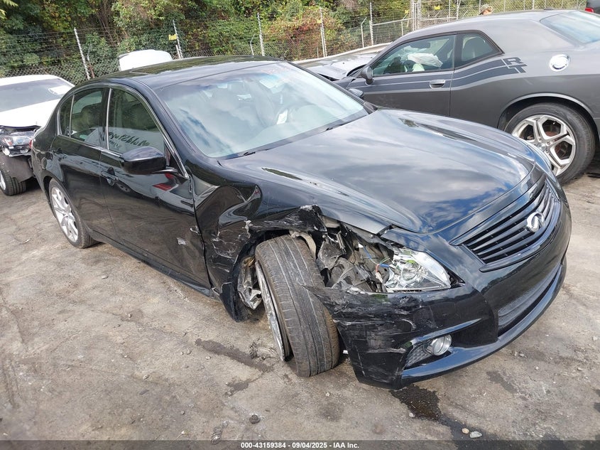 INFINITI G37 2010. Lot# 43159384. VIN JN1CV6AP5AM409251. Photo 1