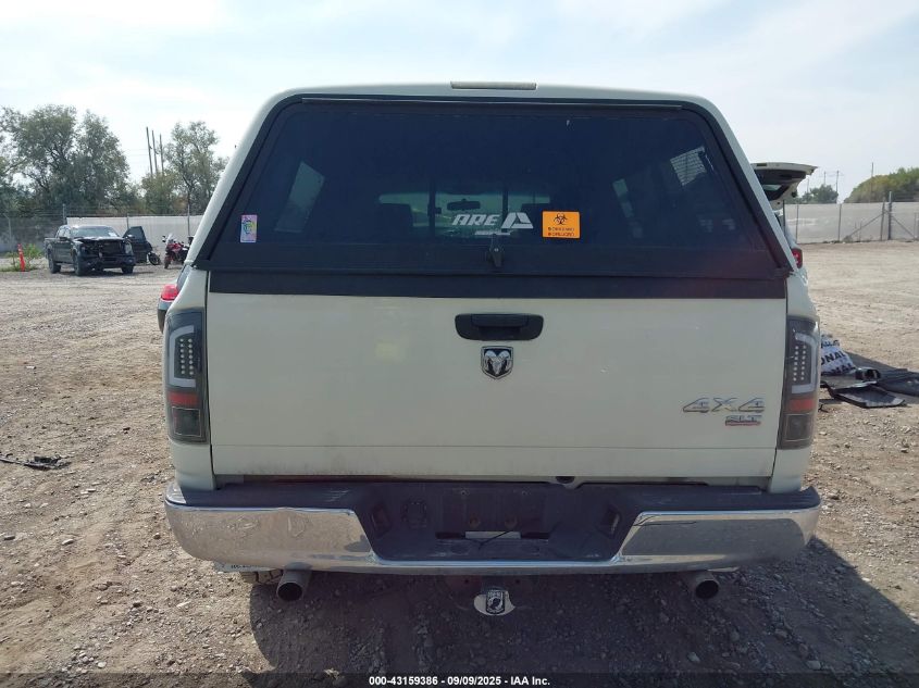 2006 Dodge Ram 1500 Slt/Trx4 Off Road/Sport VIN: 1D7HU18206J191284 Lot: 43159386