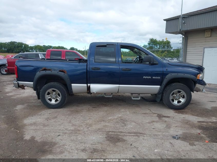 2003 Dodge Ram 1500 Slt/Laramie/St VIN: 1D7HU18D03S307185 Lot: 43159395