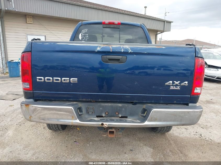 2003 Dodge Ram 1500 Slt/Laramie/St VIN: 1D7HU18D03S307185 Lot: 43159395