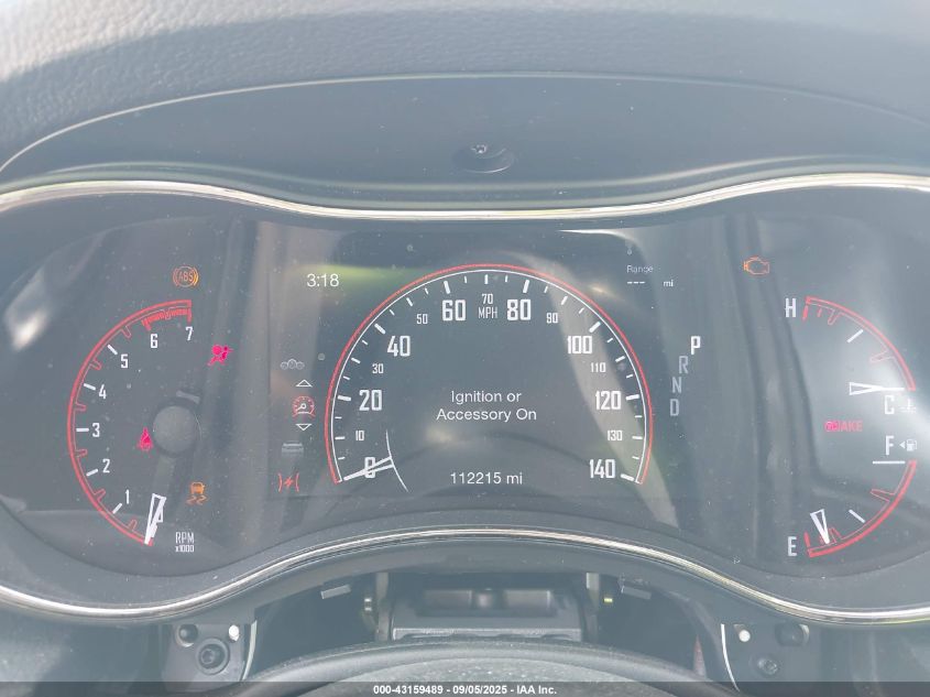 2018 Dodge Durango R/T Rwd VIN: 1C4SDHCT5JC370071 Lot: 43159489