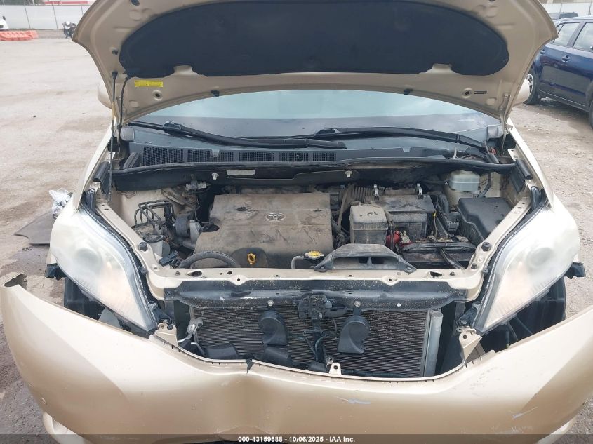 2011 Toyota Sienna Limited V6 VIN: 5TDYK3DC1BS115239 Lot: 43159588