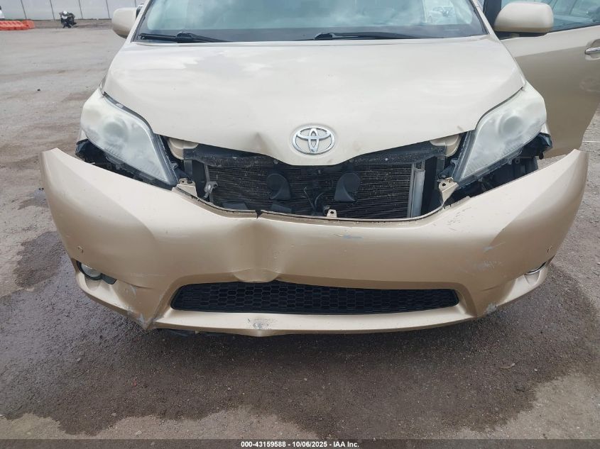 2011 Toyota Sienna Limited V6 VIN: 5TDYK3DC1BS115239 Lot: 43159588