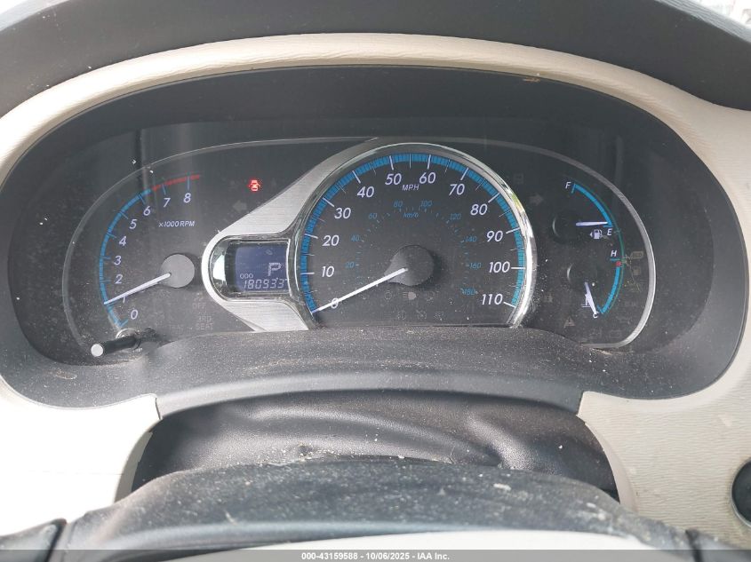 2011 Toyota Sienna Limited V6 VIN: 5TDYK3DC1BS115239 Lot: 43159588