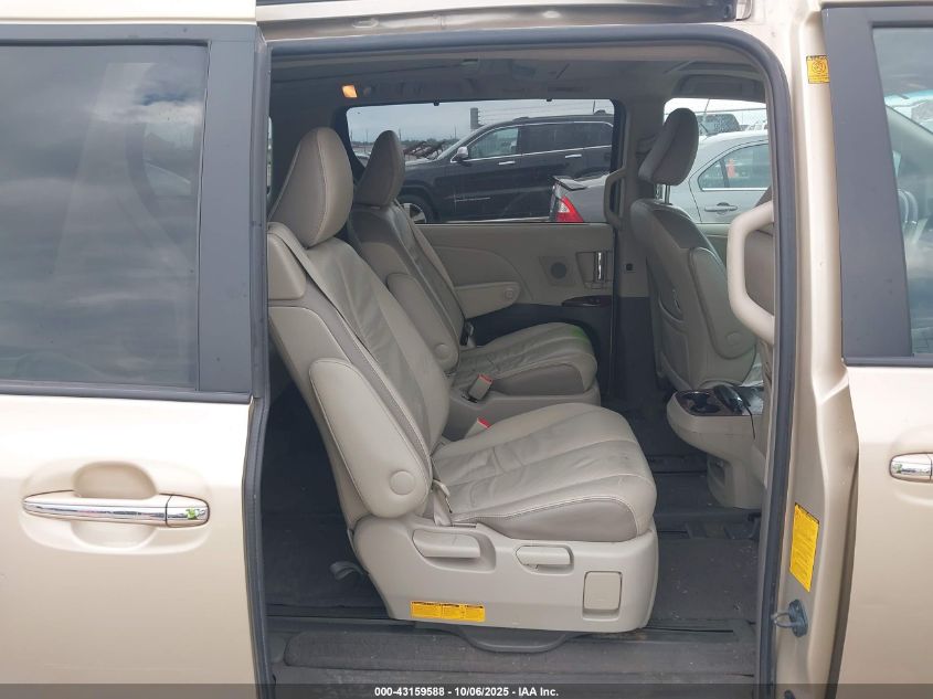 2011 Toyota Sienna Limited V6 VIN: 5TDYK3DC1BS115239 Lot: 43159588