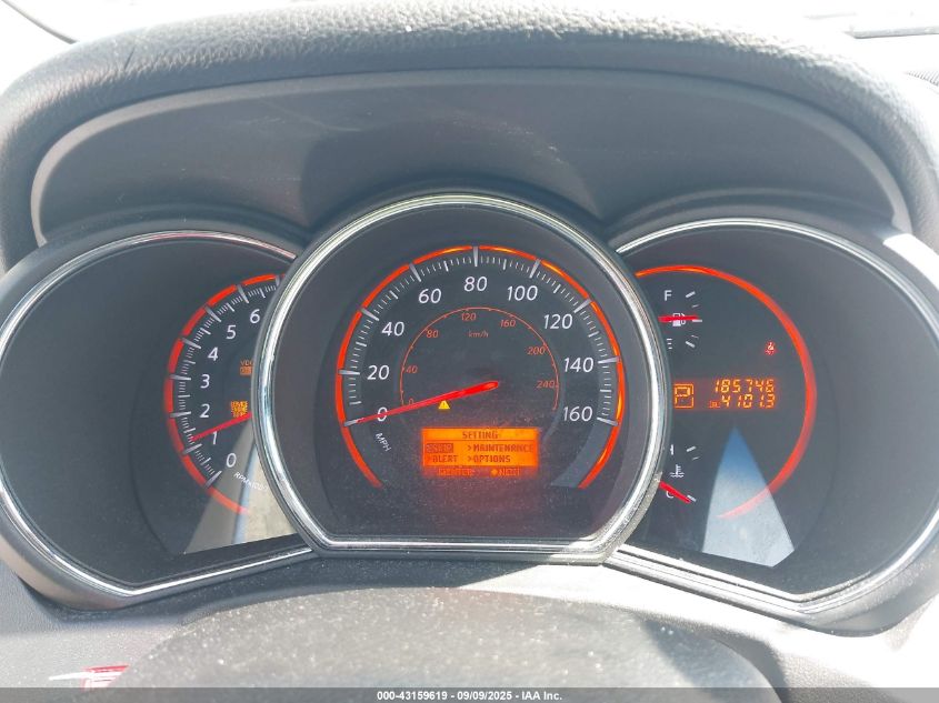 2010 Nissan Murano Sl VIN: JN8AZ1MW0AW129597 Lot: 43159619