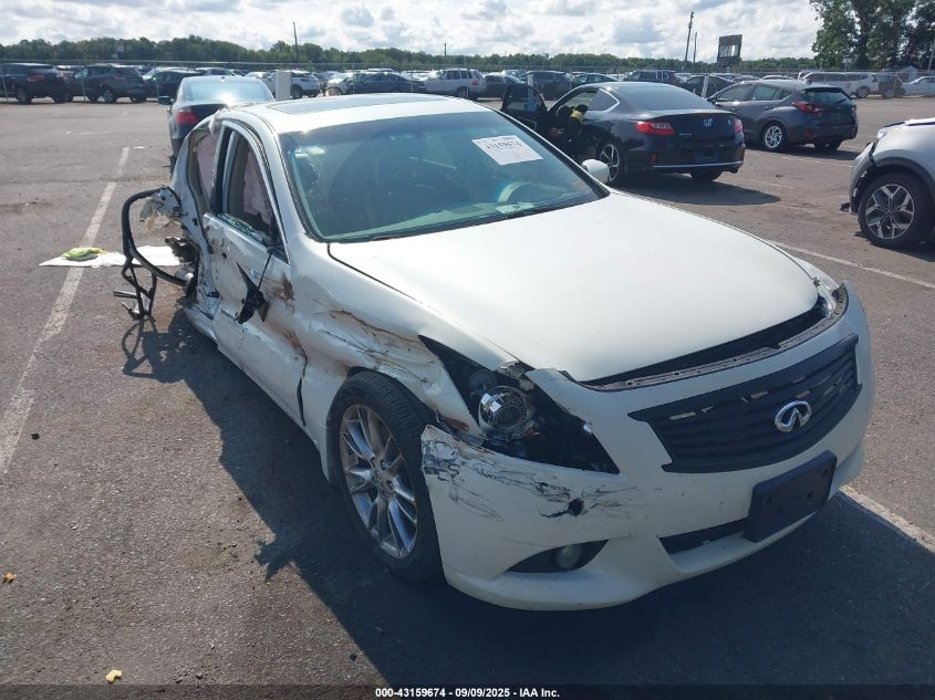2011 Infiniti G37X VIN: JN1CV6AR0BM402212 Lot: 43159674