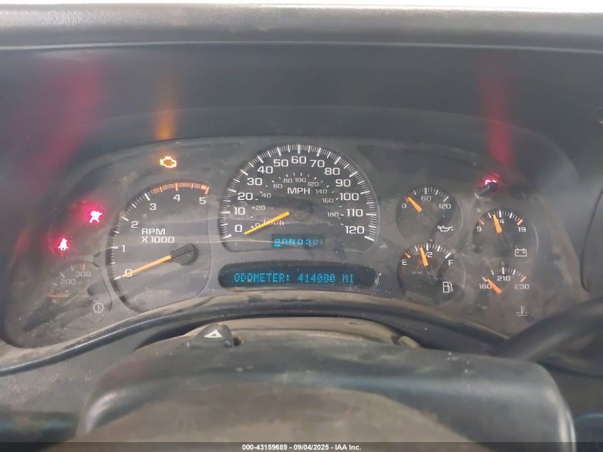 2003 Chevrolet Silverado 2500Hd Ls VIN: 1GCHK29193E117684 Lot: 43159689