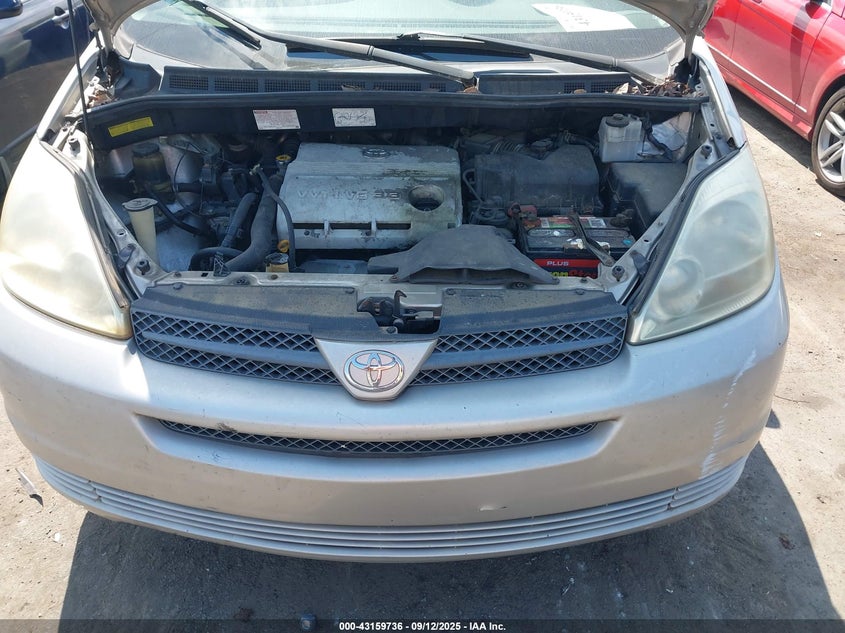 5TDZA23C24S148935 2004 TOYOTA SIENNA photo no. 10