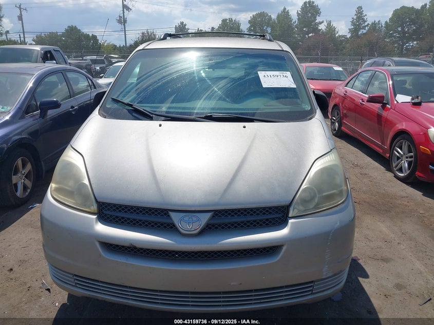 5TDZA23C24S148935 2004 TOYOTA SIENNA photo no. 6