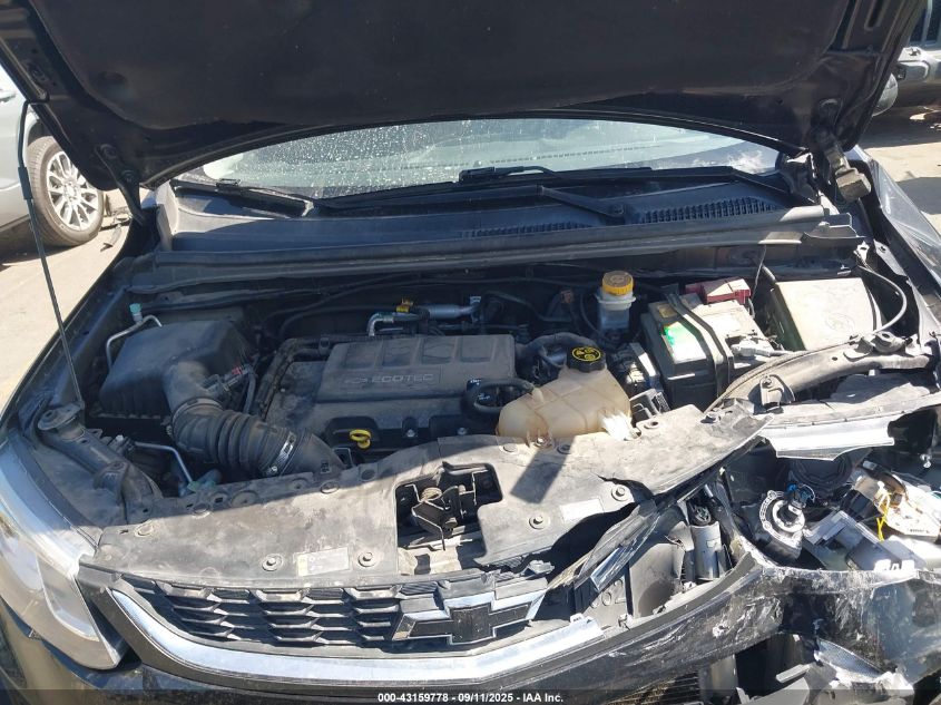 2018 Chevrolet Sonic Lt Auto VIN: 1G1JD6SB9J4121171 Lot: 43159778