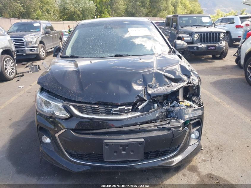 2018 Chevrolet Sonic Lt Auto VIN: 1G1JD6SB9J4121171 Lot: 43159778