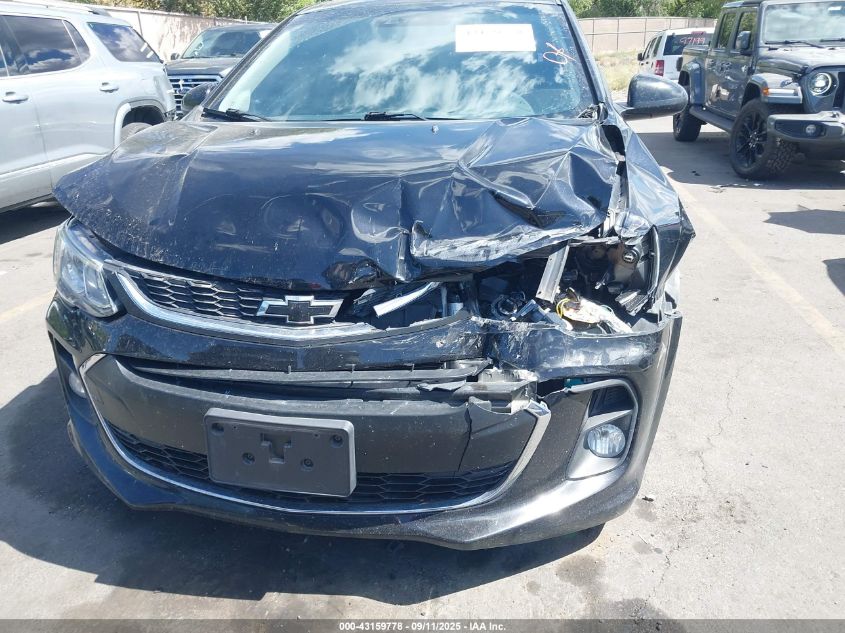 2018 Chevrolet Sonic Lt Auto VIN: 1G1JD6SB9J4121171 Lot: 43159778