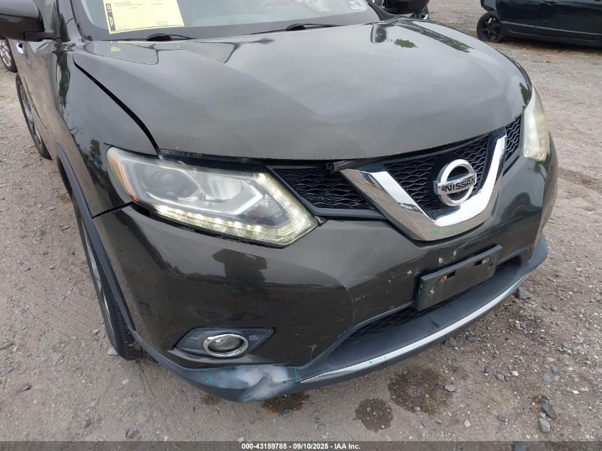 2016 Nissan Rogue Sl VIN: 5N1AT2MV9GC739983 Lot: 43159785