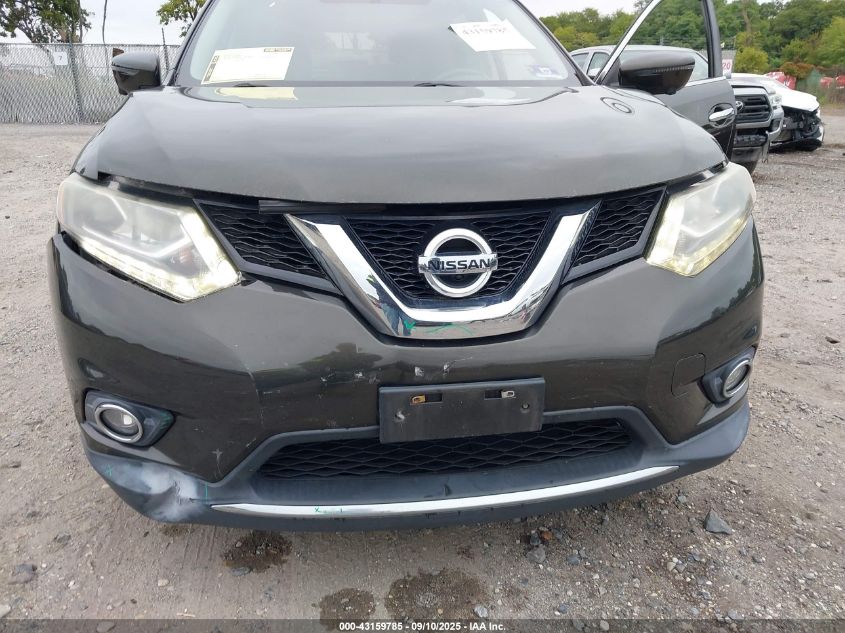 2016 Nissan Rogue Sl VIN: 5N1AT2MV9GC739983 Lot: 43159785