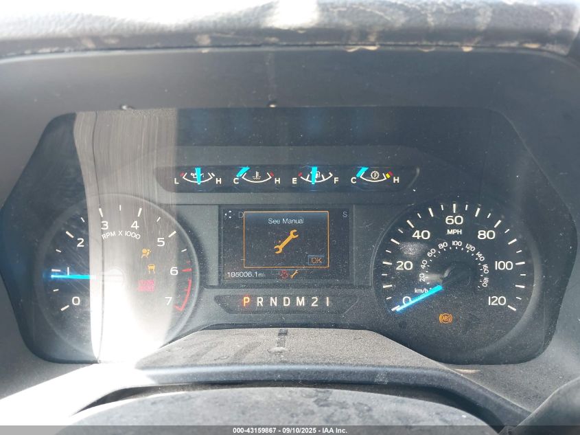 2017 Ford F-150 Xl VIN: 1FTEW1EP9HKC54449 Lot: 43159867