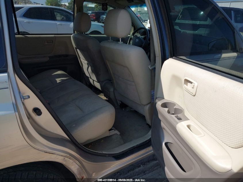 2006 Toyota Highlander V6 VIN: JTEHP21A260185786 Lot: 43159914