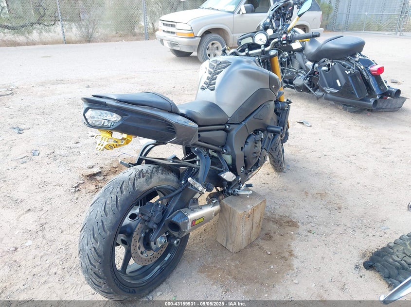 JYARN27E8CA001834 2012 YAMAHA FZ photo no. 4
