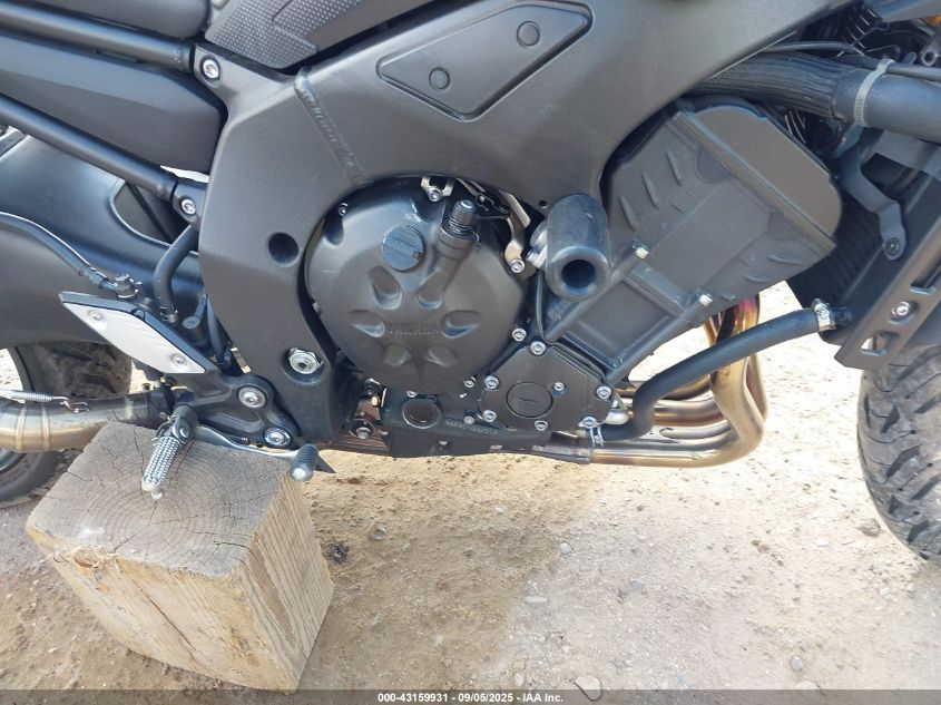 2012 Yamaha Fz8 N VIN: JYARN27E8CA001834 Lot: 43159931