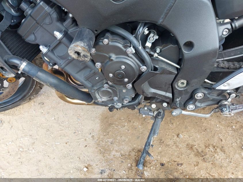 2012 Yamaha Fz8 N VIN: JYARN27E8CA001834 Lot: 43159931