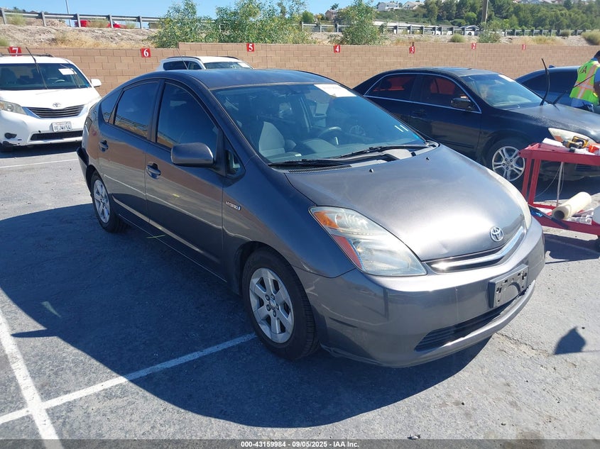2008 Toyota Prius grey sedan hybrid JTDKB20U683419451 photo #1
