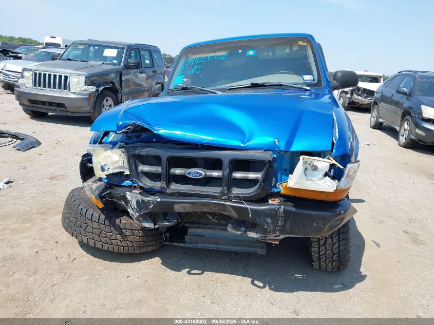 1998 Ford Ranger Splash/Xl/Xlt VIN: 1FTZR15X3WPB29746 Lot: 43160002