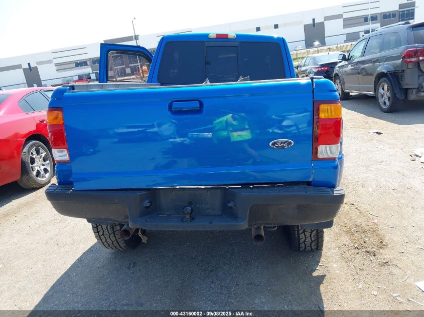 1998 Ford Ranger Splash/Xl/Xlt VIN: 1FTZR15X3WPB29746 Lot: 43160002