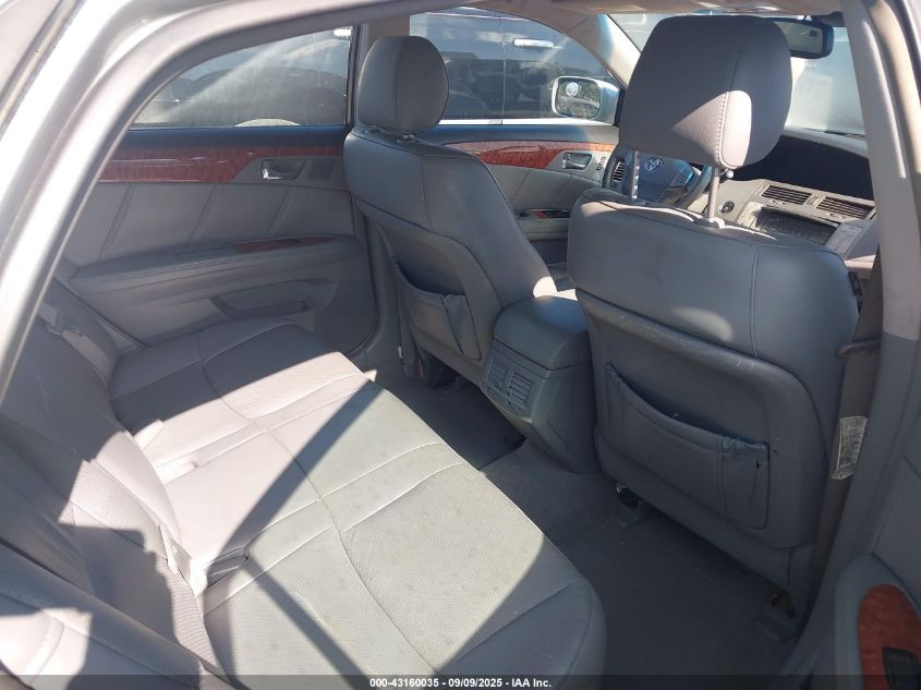 2005 Toyota Avalon Limited VIN: 4T1BK36B35U001555 Lot: 43160035