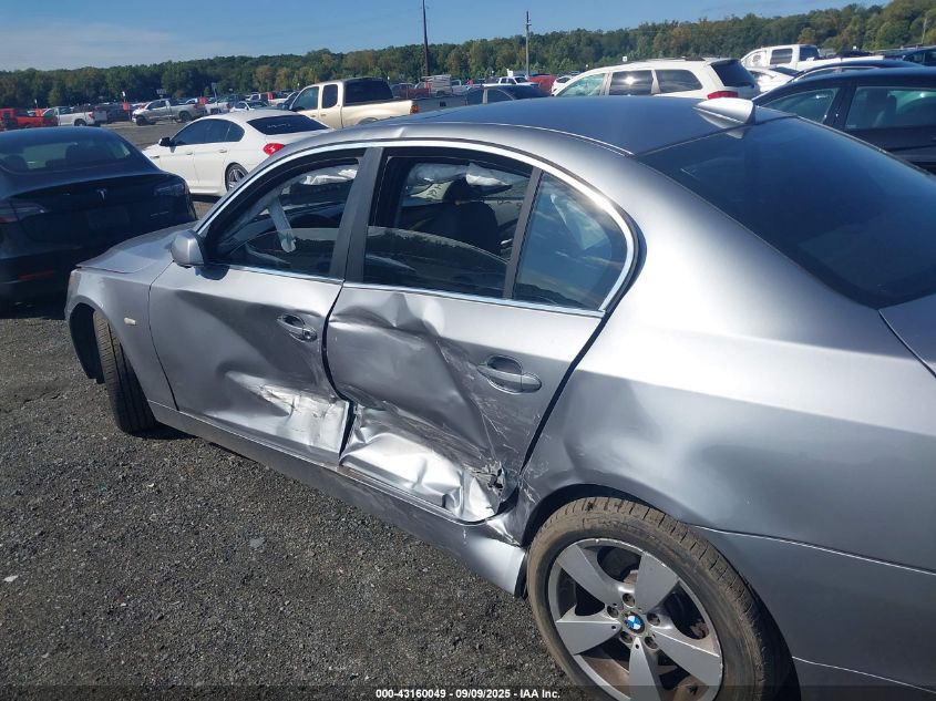 2006 BMW 530Xi VIN: WBANF73576CU19648 Lot: 43160049