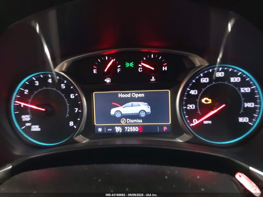 2019 Chevrolet Equinox Lt VIN: 2GNAXUEV7K6232463 Lot: 43160062