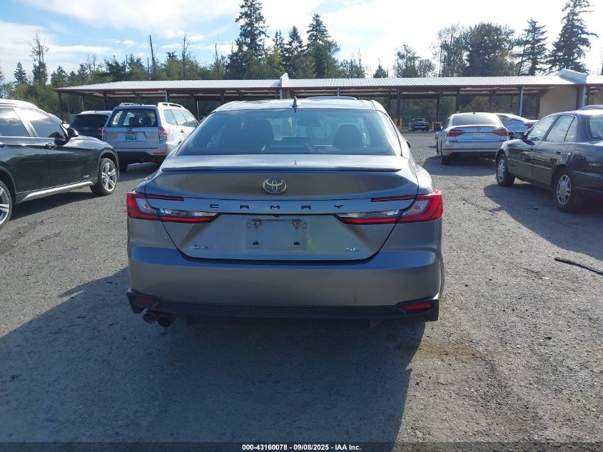 2025 Toyota Camry - 4T1DAACK5SU526620