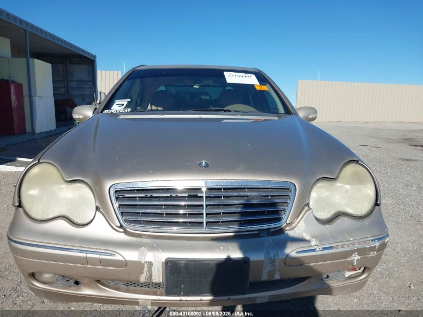 2003 Mercedes-Benz C 240 VIN: WDBRF61J73E014161 Lot: 43160092