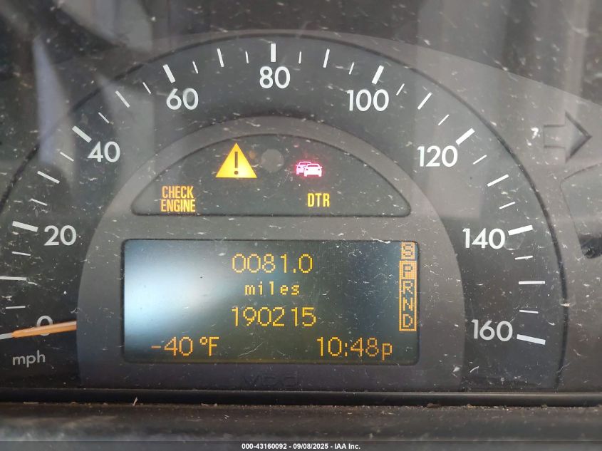 2003 Mercedes-Benz C 240 VIN: WDBRF61J73E014161 Lot: 43160092