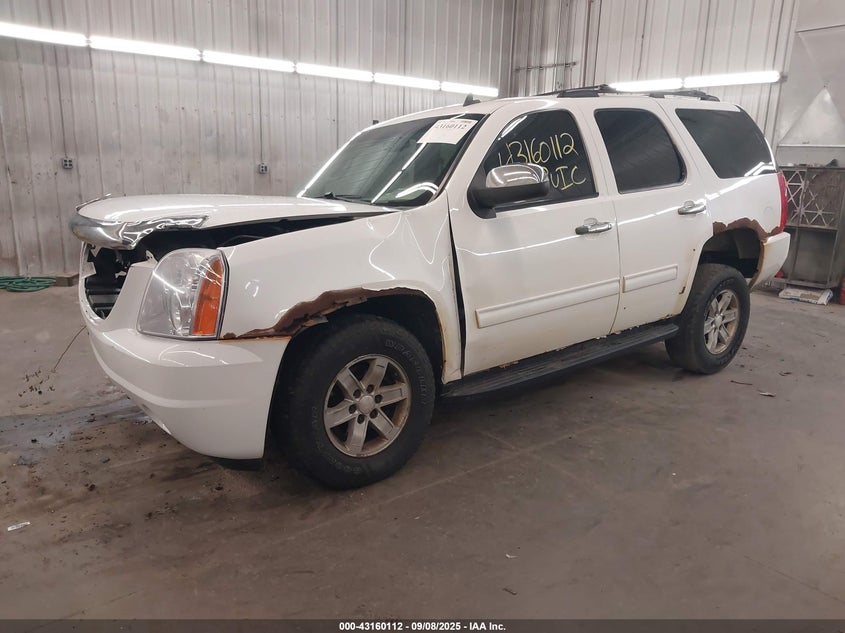 2009 GMC Yukon Slt2 white other flexible 1GKFK33049R235192 photo #3