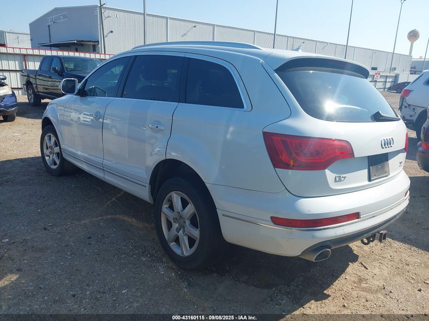 Vin: wa1lmafe7ed018502, lot: 43654485, audi q7 3.0 tdi premium 20143
