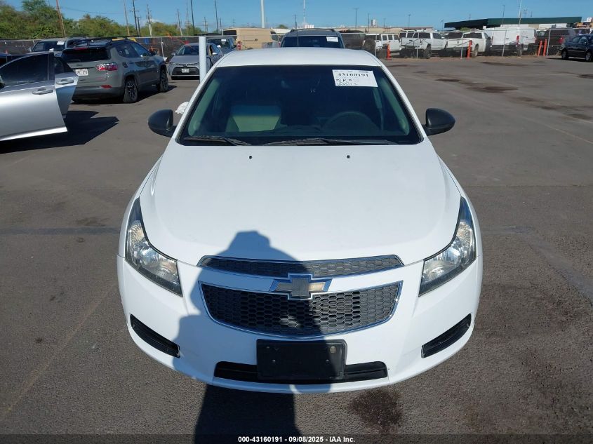 2012 Chevrolet Cruze Ls VIN: 1G1PC5SH5C7143973 Lot: 43160191