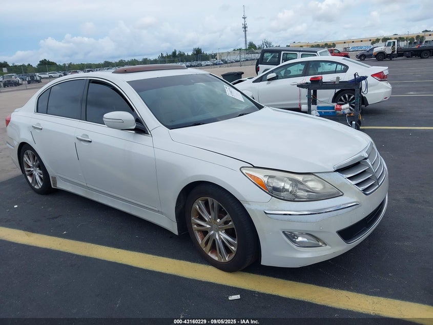 KMHGC4DD9CU189721 2012 Hyundai Genesis 3.8 auction photo 1