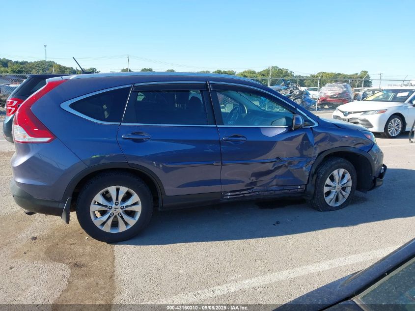 2012 Honda Cr-V Ex-L VIN: 5J6RM4H78CL059962 Lot: 43160310