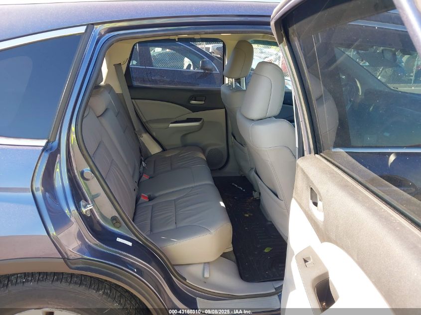 2012 Honda Cr-V Ex-L VIN: 5J6RM4H78CL059962 Lot: 43160310