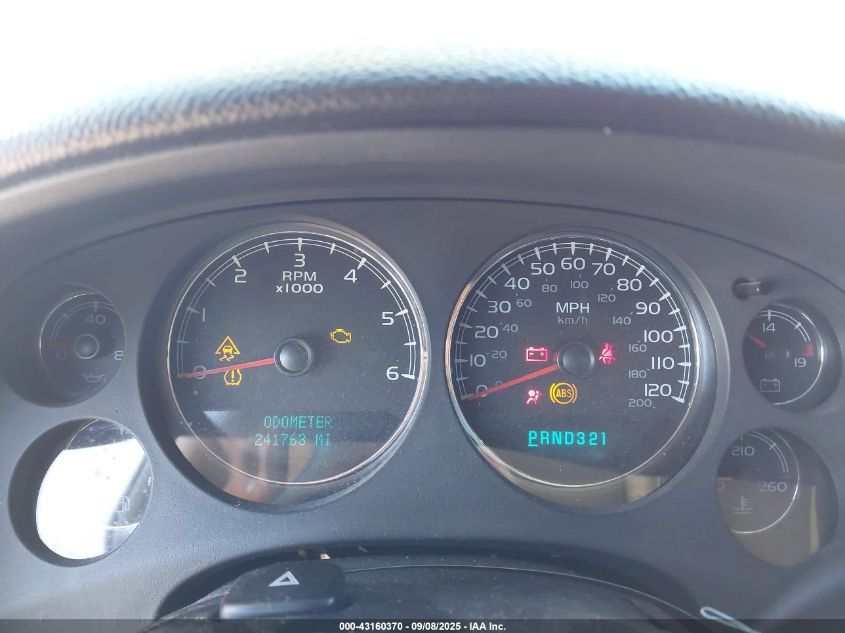 2007 Chevrolet Tahoe Ls VIN: 1GNFK13027R310184 Lot: 43160370