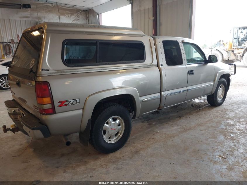 2GTEK19T911109260 2001 GMC SIERRA photo no. 4
