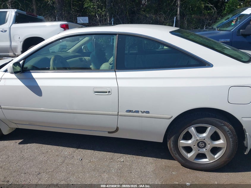 1999 Toyota Camry Solara Se/Sle VIN: 2T1CF28P4XC246168 Lot: 43160410